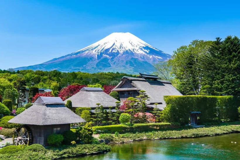 Tokyo: Mt. Fuji, Arakurayama Sengen Park, Oshino Hakkai Tour - Oshino Hakkai’s clear springs and village paths