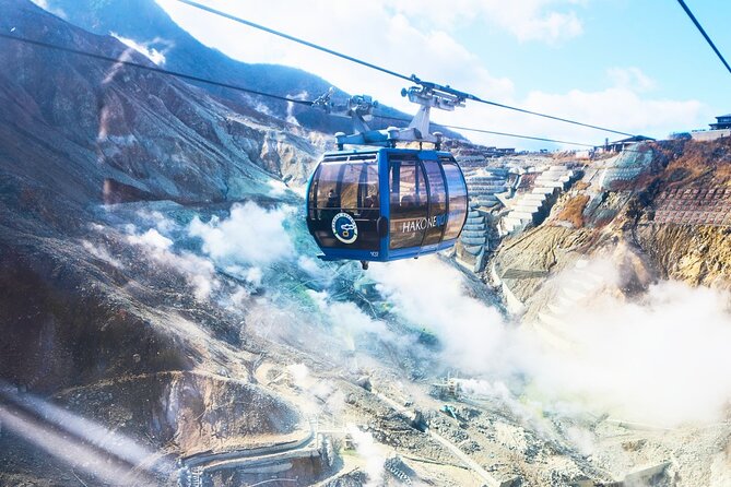 Tokyo: Mt. Fuji Cruise & Hakone Ropeway Day Trip by Bus - Owakudani Valley and the Hakone Ropeway
