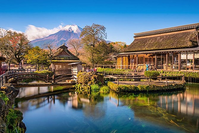Tokyo: Mt. Fuji, Oshino Hakkai and Gotemba Outlets 1-Day Bus Tour - Oshino Hakkai’s eight clear ponds