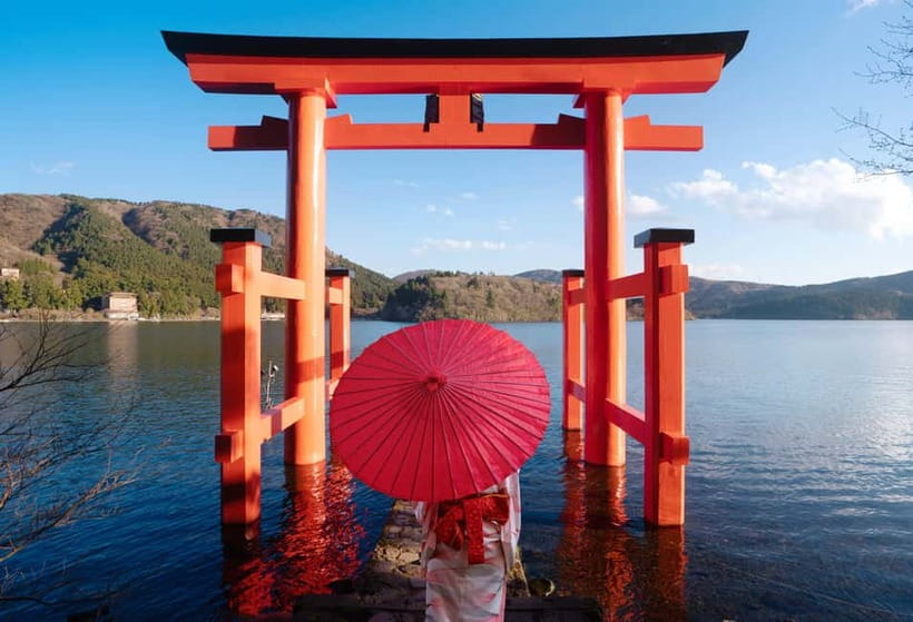 Tokyo: Mt. Fuji, Owakudani, Hakone Shrine, & Open-Air Museum - Seeing volcanic activity at Owakudani