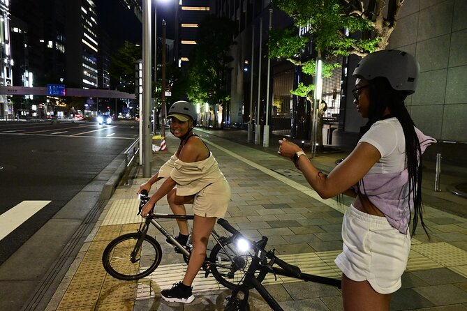 Tokyo Night Bike Tour: From Shibuya to Tokyo Tower via Roppongi - Omotesando after the shops begin to glow