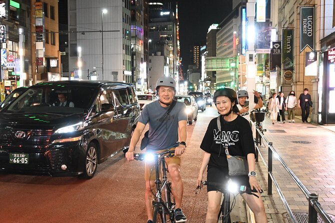 Tokyo Night Bike Tour: From Shibuya to Tokyo Tower via Roppongi - Roppongi and Nishiazabu on the return loop