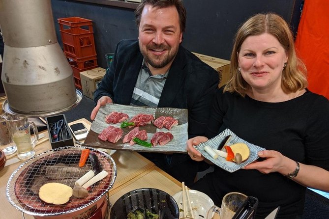 Tokyo Night Foodie Tour in Shinjuku - Seasonal Sushi, Wagyu Beef - Kabukicho after dark