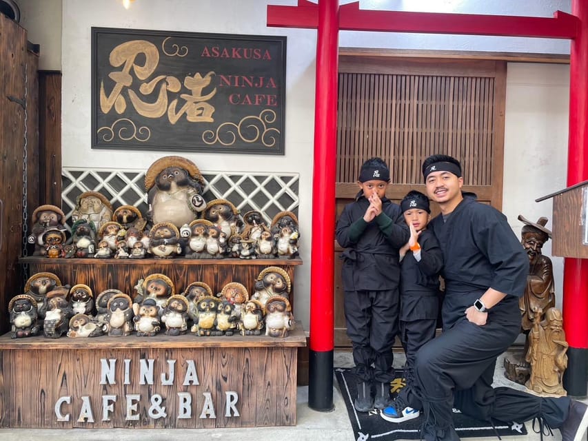 Tokyo: Ninja Experience Cafe Asakusa - What people who do not train can do