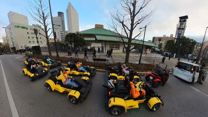 Tokyo Oldtown: Historic Landmarks Go Kart Tour (100 Minutes) - Cameras, costumes, and what you receive