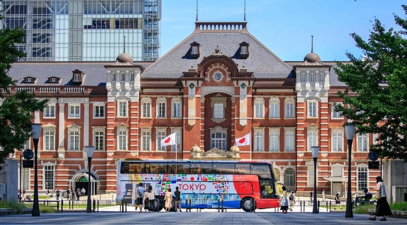 Tokyo: Open Top Panoramic Sightseeing Bus with Audio Guide - A fast first look at Tokyo from the top deck