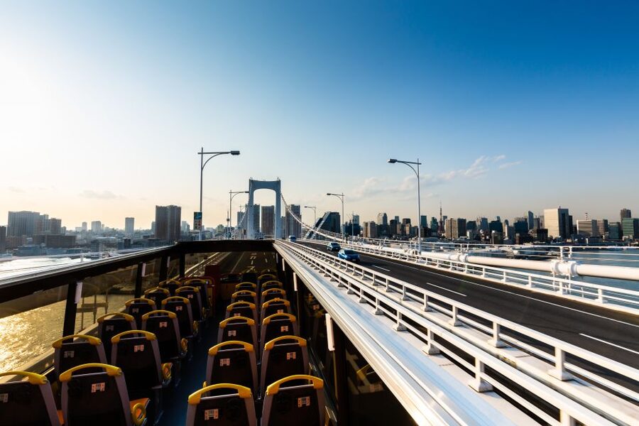 Tokyo: Open Top Panoramic Sightseeing Bus with Audio Guide - What the Tokyo Station meeting point is really like