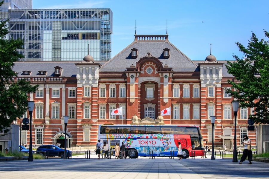 Tokyo: Open Top Panoramic Sightseeing Bus with Audio Guide - Value at $11 per person