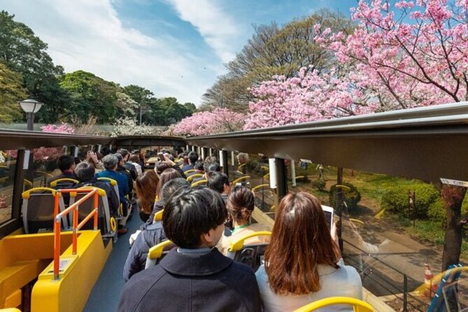 Tokyo: Open Top Sightseeing Bus with Audio Guide - Key points to know before booking