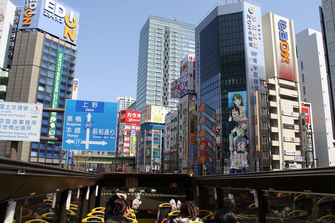 Tokyo: Open Top Sightseeing Bus with Audio Guide - Ginza and the final stretch through central Tokyo
