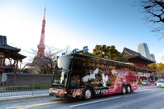 Tokyo: Open Top Sightseeing Bus with Audio Guide - Crossing the Rainbow Bridge toward Odaiba