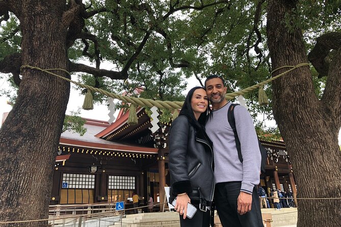 Tokyo Private Cherry Blossom Tour with a Local – Picnic Included - Sumida Park finishes with a Skytree backdrop