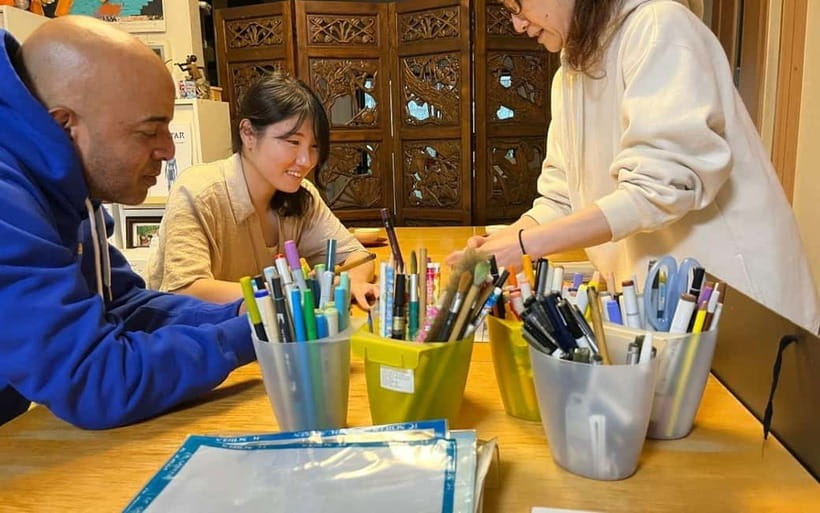 Tokyo: Private Manga Drawing Class with Professional Artist - Testing G-pens, maru-pens, and brush pens