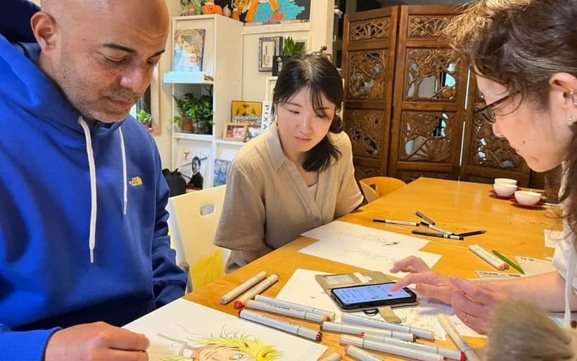 Tokyo: Private Manga Drawing Class with Professional Artist - Who will get the most from this studio session?