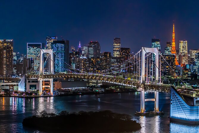 Tokyo Private Night Tour by Car/Van - English speaking chauffeur - Key points at a glance