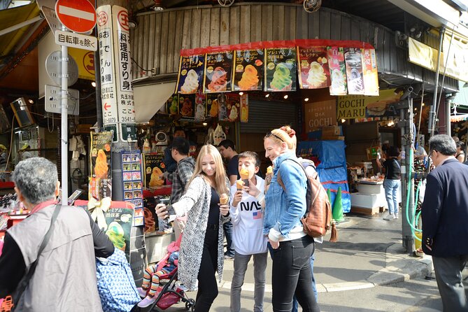 Tokyo Private Sightseeing Tour by Bike with Water Bus - Tsukiji and Toyosu, two very different food stops