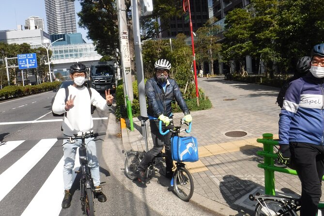 Tokyo Private Sightseeing Tour by Bike with Water Bus - Oyokogawa Water Park and Tokyo Skytree