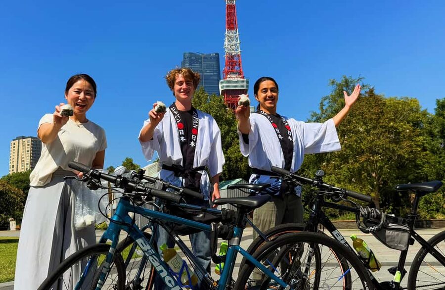 Tokyo: Rice Ball Making Class - From the Kitchen to Hamarikyu Gardens