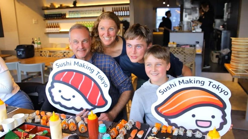 Tokyo: Roll and Authentic Sushi Making Class in Asakusa - Shaping nigiri, the trickier part