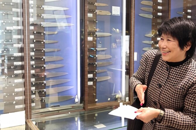 Tokyo's Imperial Palace & Nihonbashi Tour - Yamamoto Nori and Kiya knives