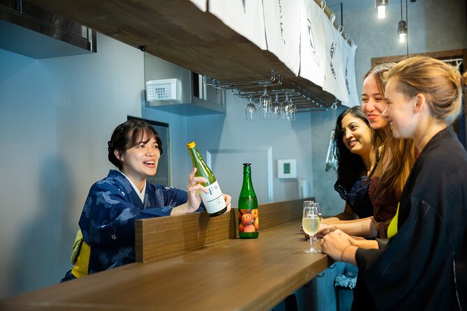 Tokyo Sake Tasting Tour with a Sake Expert - A calm bar setting in the middle of Shibuya
