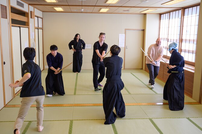 Tokyo: Samurai Adventure! Authentic Sword Action Experience - The staged sword scene with a professional