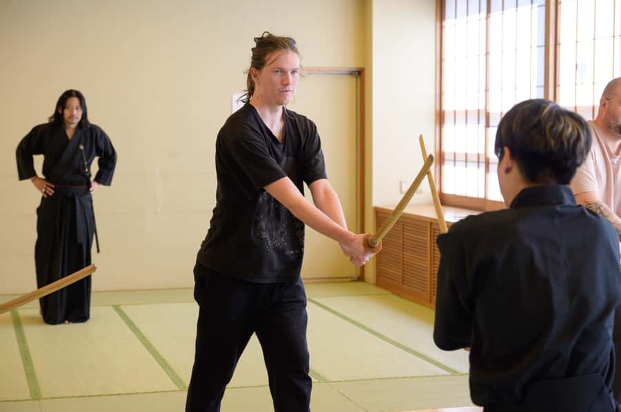 Tokyo: Samurai Adventure! Authentic Sword Experience - Warm-Up, Focus, and the First Samurai Positions