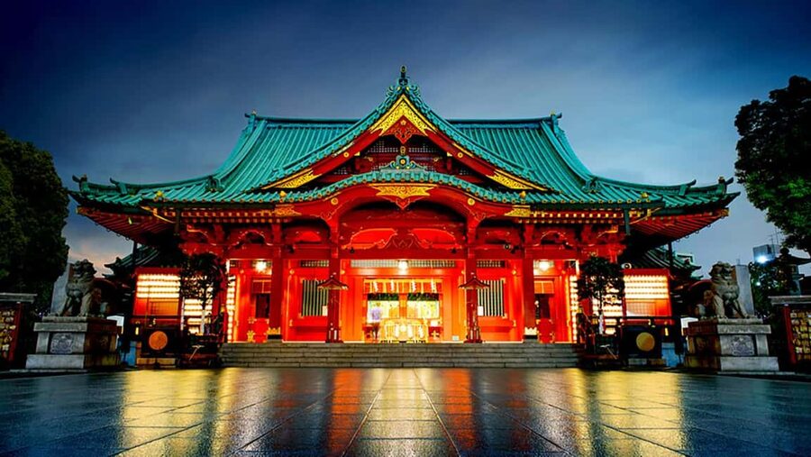 Tokyo: Samurai Entertainment Night Show in Kanda Shrine - The 7 PM arrival and pre-show meal