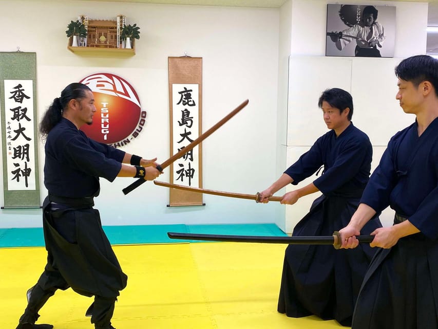 Tokyo:Samurai Training : Swords, Bushido & Mental Discipline - One-on-one sparring with an instructor