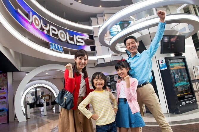 Tokyo: SEGA Joypolis E-Tickets with Optional Tokyo Metro Pass - Key points to know before you go