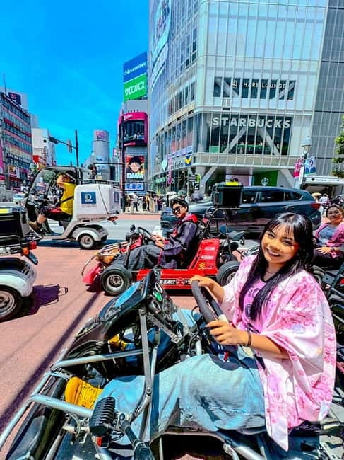 Tokyo: Shibuya and Shinjuku Streets Guided Go-Karting Tour - The license rules are the deal breaker