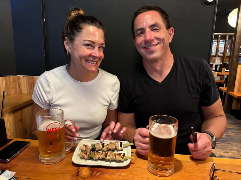 Tokyo: Shibuya Bar Crawl - 3 Drinks & Local Foods - - What the food and drink package really includes