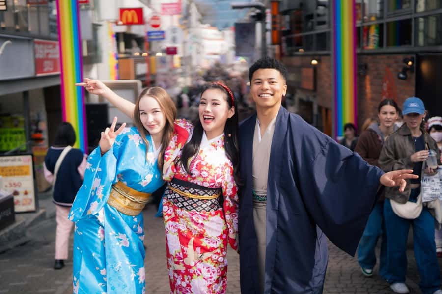 :Tokyo,Shibuya / Kimono Rental / English-friendly - Key points at a glance