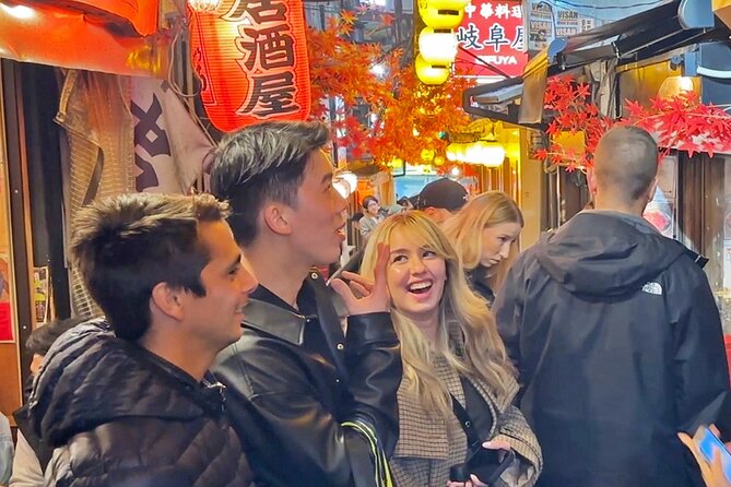Tokyo: Shinjuku Bar Hopping & Night Walking Tour - The guides shape the evening