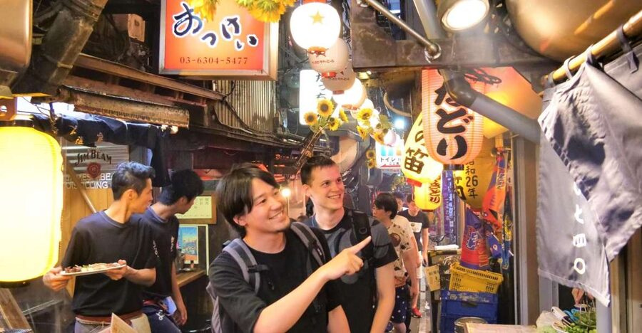 Tokyo: Shinjuku Bar Hopping with All-You-Can-Drink & Dinner - Omoide Yokocho: a first taste of old Shinjuku
