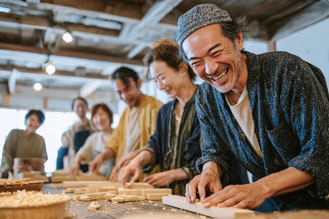Tokyo Shinjuku Chopsticks Making Class - Turning rough sticks into a Tokyo souvenir