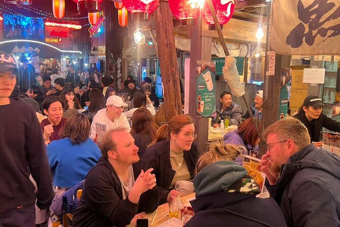 Tokyo: Shinjuku Food Tour Highlights (Best Eats) - Omoide Yokocho, one hour among lanterns and grill smoke