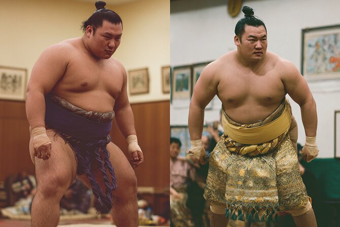 Tokyo Shinjuku Sumo Show & Experience with Photo - Watching two wrestlers show the sport’s power