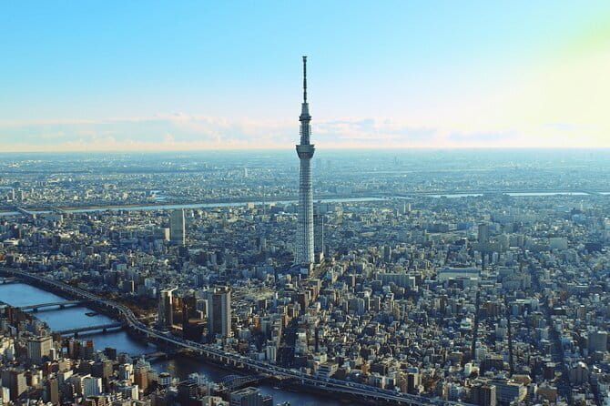 Tokyo SkyTree Admission E-Tickets with options - The 350-meter Tembo Deck gives you Tokyo in one great sweep
