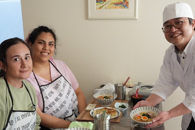Tokyo Small-Group Ramen, Gyoza & Matcha Class with a Pro Chef - Practical details that can affect your day