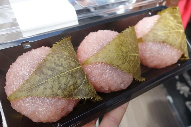 Tokyo Spring Daytime (Cherry Blossom) Food Tour - Yanaka Ginza food stops and sake tasting