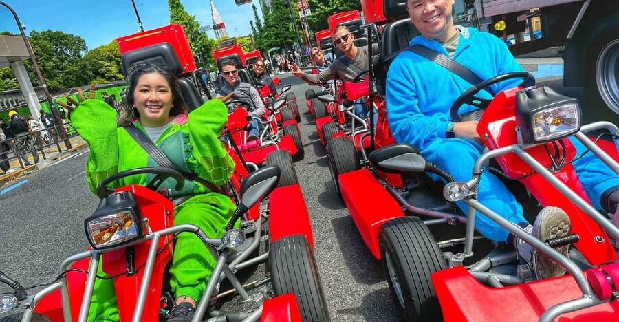 Tokyo: Street Kart Experience in Shibuya - The safety briefing and costume choice