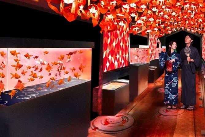 Tokyo Sumida Aquarium E-Ticket with Optional Tokyo Metro Pass - Two floors with no required route
