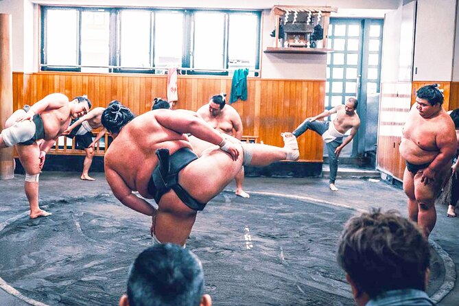 Tokyo: Sumo Morning Practice Viewing Tour at a Real Stable - Photo Opportunities With the Wrestlers
