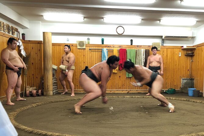 Tokyo Sumo Morning Training/ Sumo Practice with Wrestlers - My call: book it for access, not spectacle