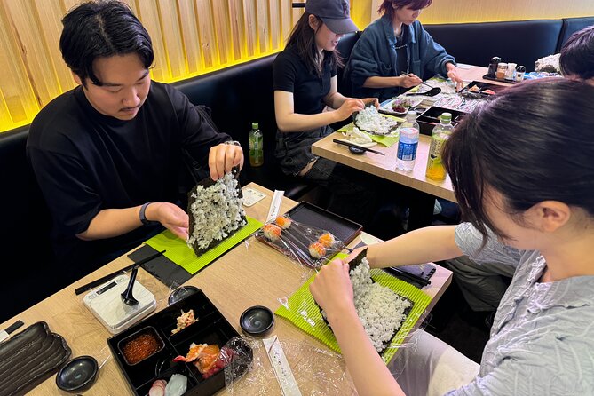 Tokyo Sushi Making Experience & Japanese Cooking Class - Friendly help for first-time cooks