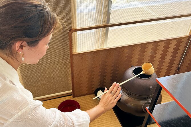 Tokyo: Tea Ceremony & Japanese Sweets Making - Preparing the seasonal Japanese sweet