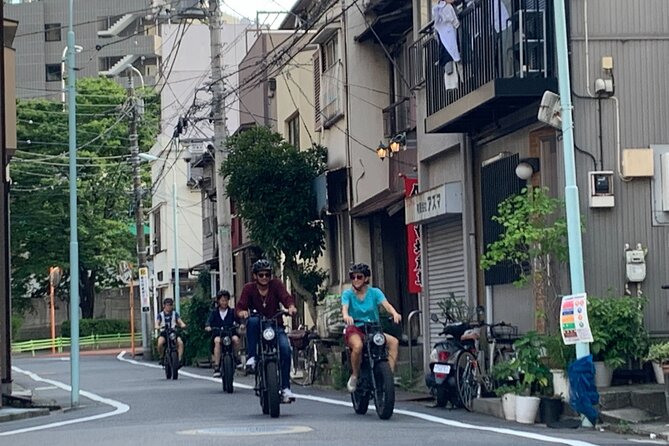 Tokyo Top Highlights 3h Guided E-bike Tour - Tokyo Tower Route: temples, hills, politics, and park time