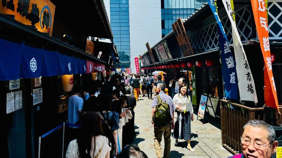 Tokyo: Toyosu Tuna Auction &Tsukiji Market Gourmet Adventure - Seafood breakfast at Toyosu
