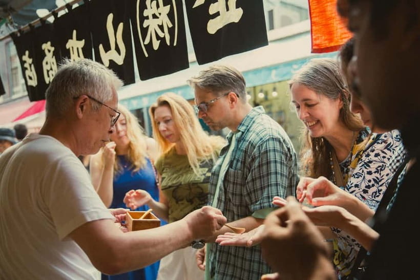Tokyo: Tsukiji Fish Market Culture Tour with Sashimi Tasting - Meeting at Tsukiji Hongwan-ji Temple